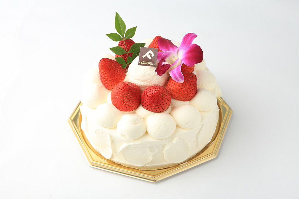 生クリームデコレーションのイメージ写真
